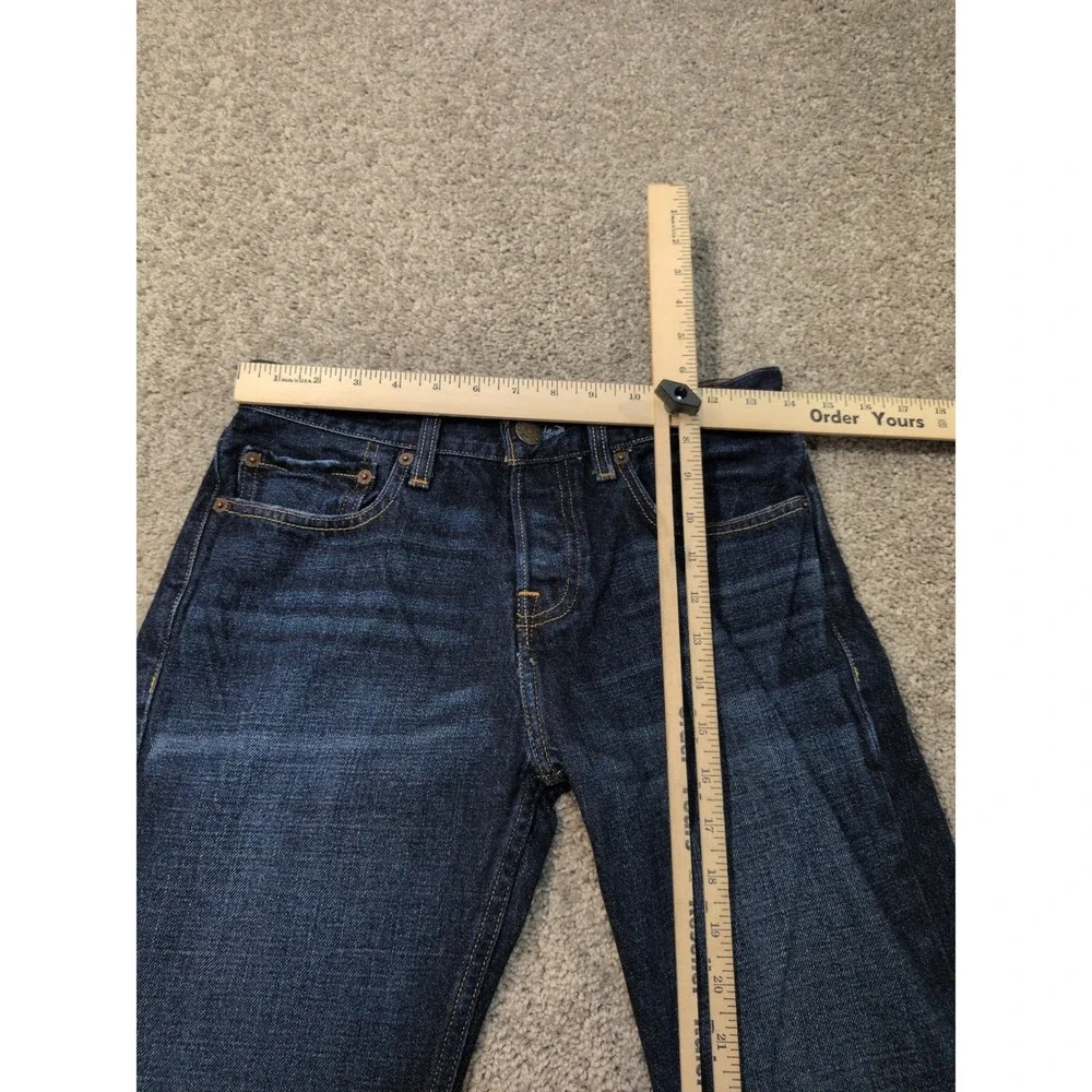 Hollister Epic Flex Straight Leg Dark‎ Wash Denim Jeans Mens 28x30 Indigo